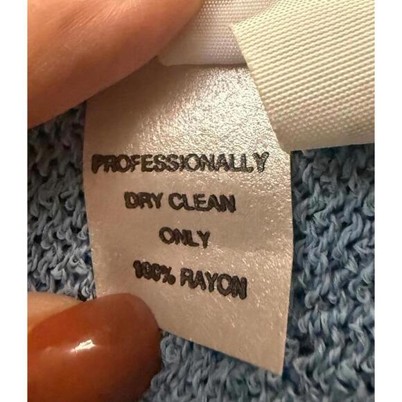 🆕LISTING🆕 Ani Barrie elbow length blue knit - Picture 6 of 6